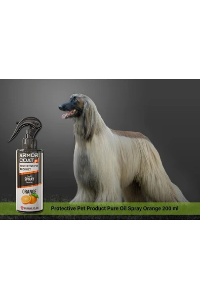 ARMOR COAT Köpek Bakım Spreyi Portakal Kokulu 200 ml - 4