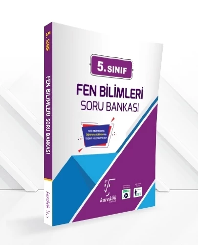 KAREKÖK YAYINLARI 5.SINIF FEN BİLİMLERİ SORU BANKASI