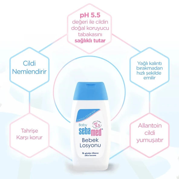 Sebamed Bebek Losyonu 200ML (5 Li Set) - 4