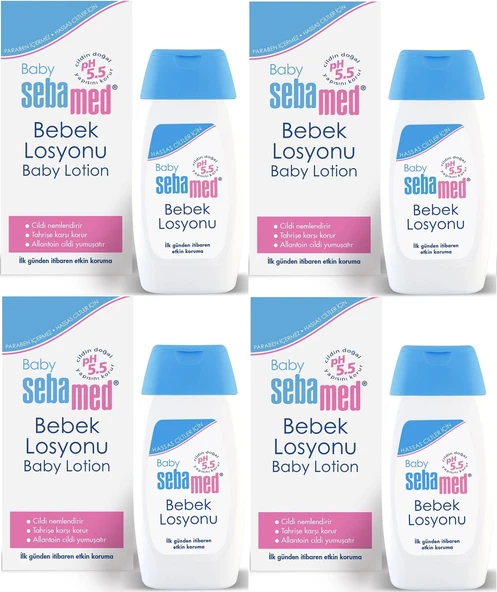Sebamed Bebek Losyonu 200ML (4 Lü Set)