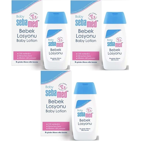 Sebamed Bebek Losyonu 200ML (3 Lü Set) - 1