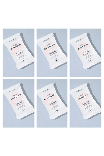 ORİFLAME GLOW ESSENTİALS E & B3 VİTAMİNLİ SABUN 6LI - 2