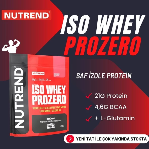 Nutrend Iso Whey Prozero 500 gr Çilek Cheesecake - 3