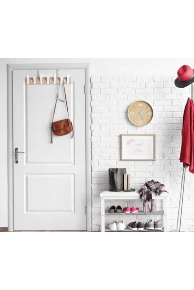 Evelüx Duşakabin&Kapı Arkası Piyano Askılık Askılığı 7 Aparatlı