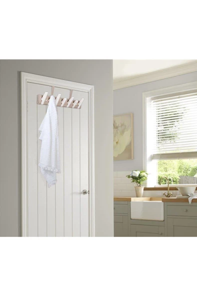 Evelüx Duşakabin&Kapı Arkası Piyano Askılık Askılığı 7 Aparatlı - 3