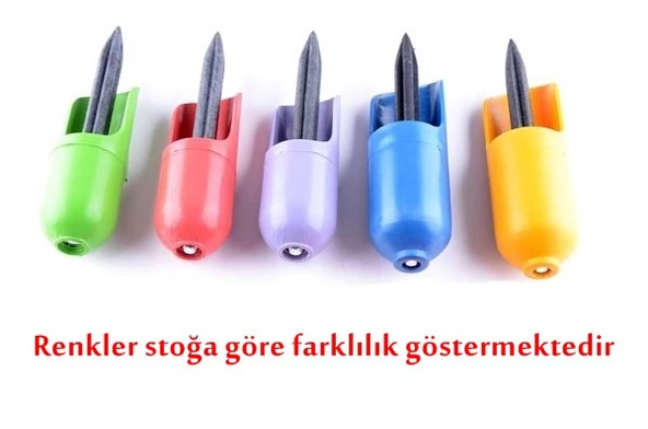 Captain Kamış Ayağı Plastik Vidalı Küçük Boy Dayama Ayak - Makaralı Olta Kamış Ayağı 1 Adet