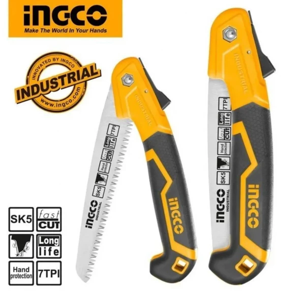 İngco hfsw1808 Budama Testeresi 180 mm Katlanır - 5