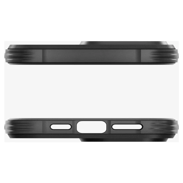 iPhone 15 Pro Max Kılıf Rugged Armor MagFit MagSafe özellikli Matte Black - ACS06561 - 8