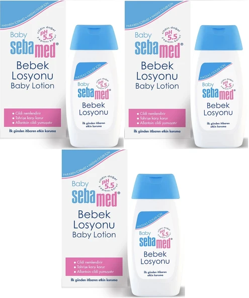Sebamed Bebek Losyonu 200ML (3 Lü Set)