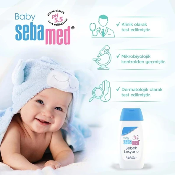 Sebamed Bebek Losyonu 200ML (6 Lı Set) - Resim 8