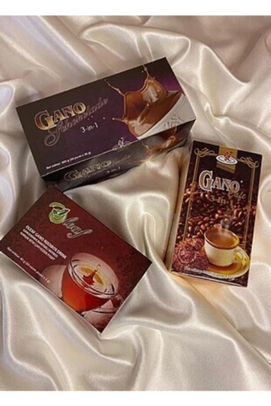 GANO EXCEL SICAK ÇİKOLATA, ROOIBOS VE  3 İN1 SET