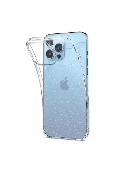 iPhone 13 Pro Max Kılıf Liquid Crystal Glitter Crystal Quartz - ACS03198 - 2