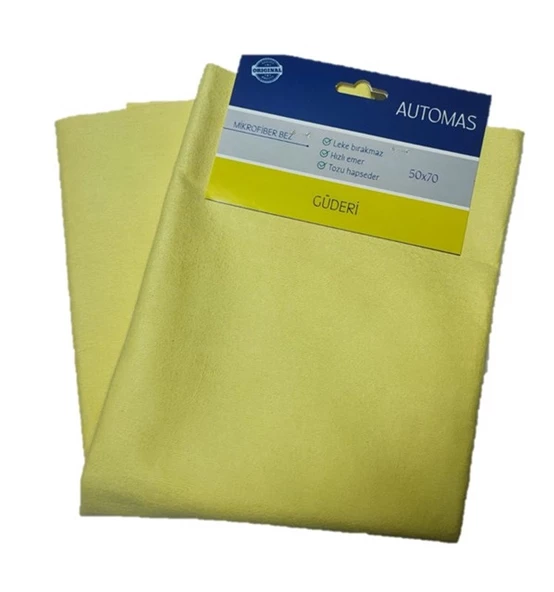 Araç Kurulama Mikrofiber Güderi Mega Boy 50x70 Cm 1 Adet - Resim 2