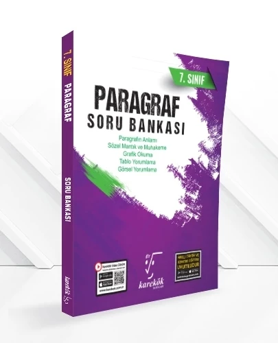KAREKÖK YAYINLARI 7.SINIF PARAGRAF SORU BANKASI