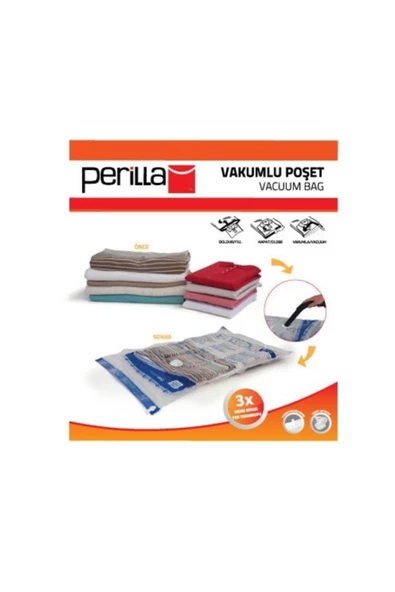 Perilla Vakumlu Poşet X Large 55x90 ürün görseli