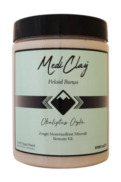 MEDİCLAY PELOİD BANYO VE AYAK TERAPİ BENTONİT KİLİ 1KG