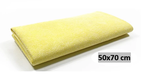 2 Adet Araç Kurulama Mikrofiber Güderi Mega Boy 50x70 Cm - 3