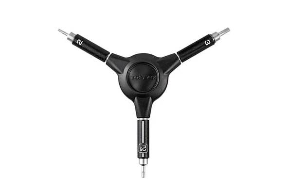 Topeak Top Başlı T Alyan AltıGen 2/2,5/3mm Hız Maşonlu TT2597 - 2