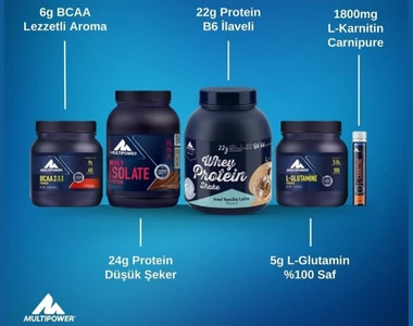 Multipower  Whey Shake Protein Tozu 420 gr - 5