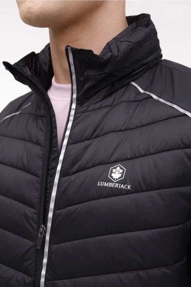 Lumberjack ML DEXT 1STYLE1 4PR 101701097 Erkek Yağmurluk Siyah S-XXL - 5