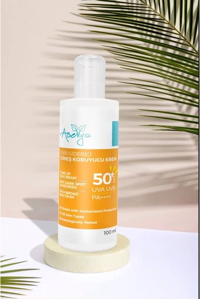 ASELYA AKNEYE EĞİLİMLİ CİLTLER IÇİN LEKE KARŞITI 50 SPF GÜNEŞ KREMİ - 100 ML - 3