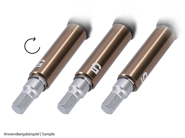 Topeak yhEX Top Başlı T Alyan AltıGen 4/5/6mm Hız Maşonlu TT2598 - Resim 4