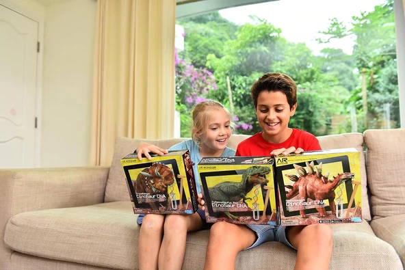 Triceratops DinoSaur DNA/ Dinozor DNA Triceratops Kazı Keşfetme Seti - 4