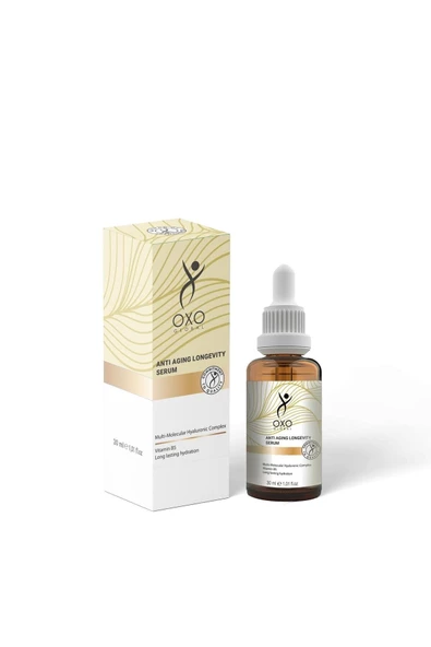 OXO GLOBAL ANTİ AGİNG LONGEVİTY YAŞLANMA KARŞITI SERUM 30 ML ürün görseli