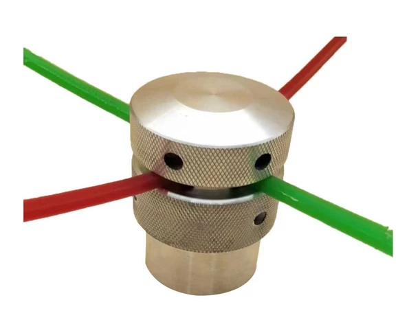 SOLAX DL-1398 Tırpan Örümcek Kafa Misina Başlığı El ile Sıkıştırmalı Üniversal