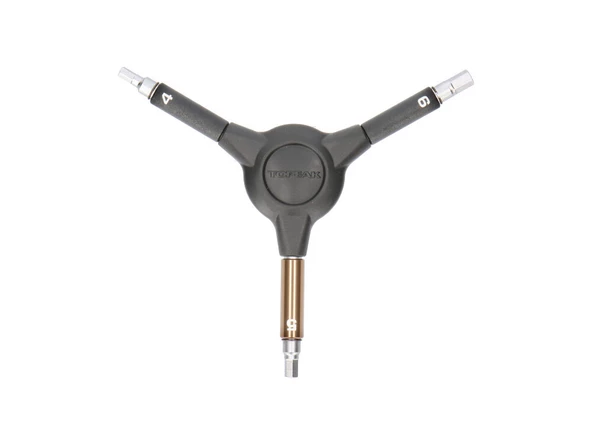 Topeak yhEX Top Başlı T Alyan AltıGen 4/5/6mm Hız Maşonlu TT2598 - Resim 3