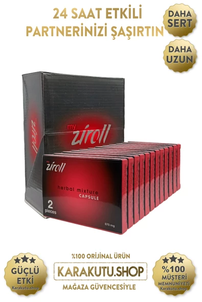 Ziroll Ginseng Kapsül 24 Adet