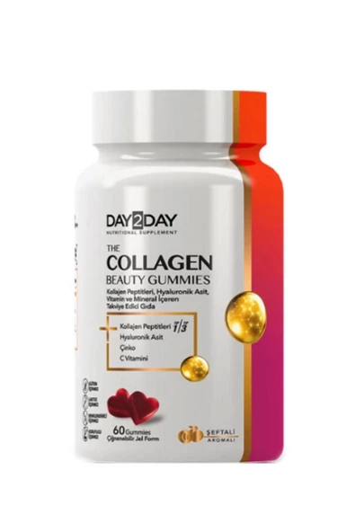Day2Day The Collagen Beauty Gummies 60 Gummies Çiğnenebilir Tablet