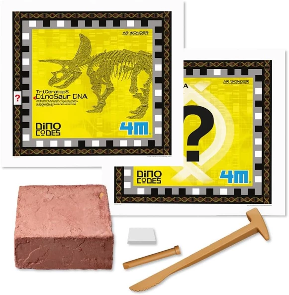 Triceratops DinoSaur DNA/ Dinozor DNA Triceratops Kazı Keşfetme Seti - 2