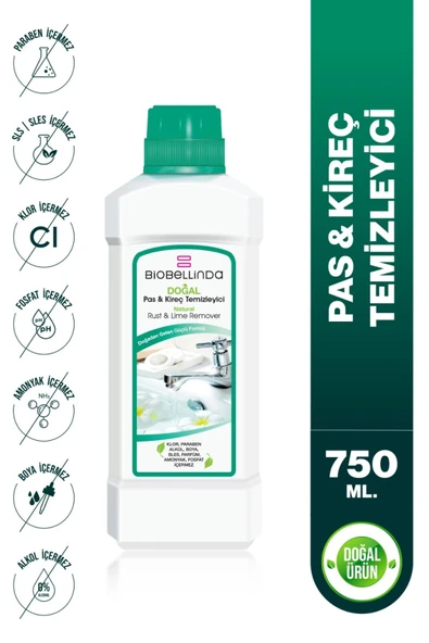 BİOBELLİNDA PAS & KİREÇ TEMİZLEYİCİ 750 ML
