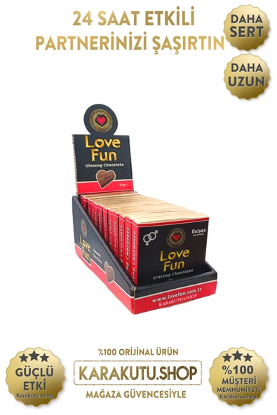 Love Fun Çikolata 12 Adet