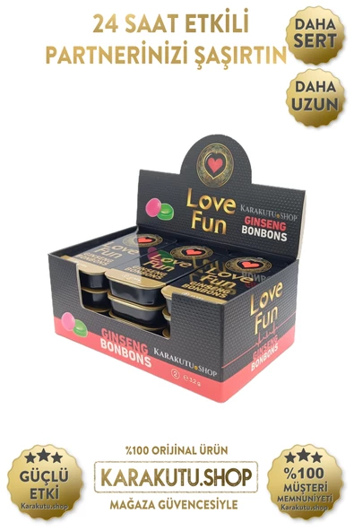 Love Fun Ginseng Bonbons 12 Adet