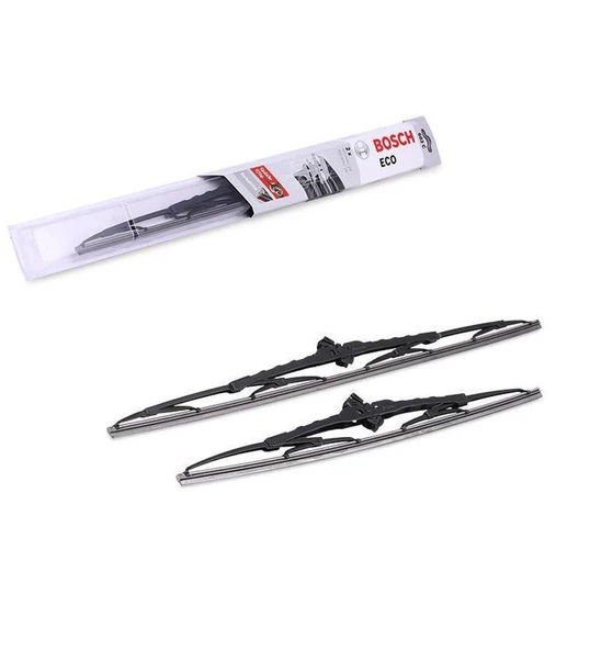 BOSCH ECO SİLECEK TAKIMI 600/450MM CİTROEN C2 2003-2009 ARASI CİTROEN C3 2002-2009 ARASI UYUMLU