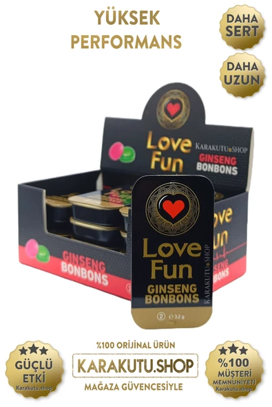 Love Fun Ginseng Bonbons 12 Adet - 2