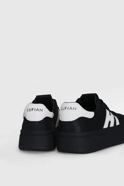 Lufian Amanda Kadın Sneaker Ayakkabı Siyah - 2
