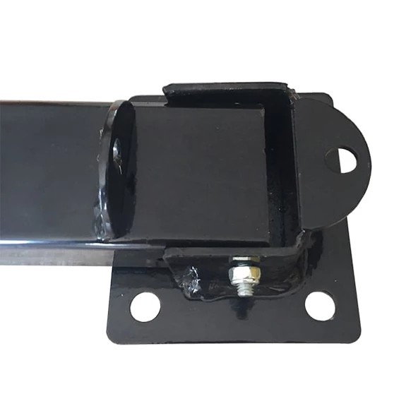 Bariyer Direği Kilitli Yatar Park Bariyeri Kişisel Katlanır Otopark Direk 60 cm (2 ADET) Siyah - 5