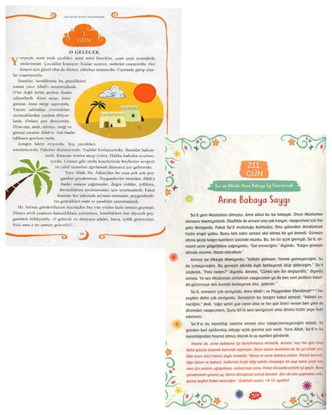 365 Günde Sevgili Peygamberim ve 365 Günde Sevgili Kitabım Kuran Set Timaş Çocuk - 2