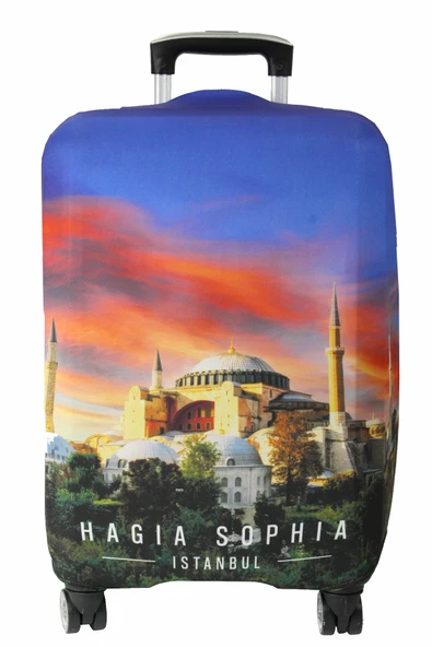 My Saraciye 120 Ayasofya / Hagia Sophia 2 VALİZ / BAVUL Büyük, Orta, Kabin Boy Kılıf Seti - 120 Ayasofya / Hagia Sophia 2 - 5