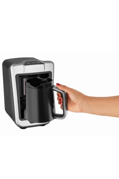 FAKIR KAAVE TRIO KOZDE&SUTLU TURK KAHVE MAKINESI SILVERS - Resim 6