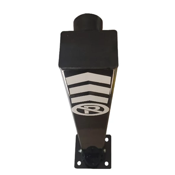 Bariyer Direği Kilitli Yatar Park Bariyeri Kişisel Katlanır Otopark Direk 60 cm (2 ADET) Siyah - 2
