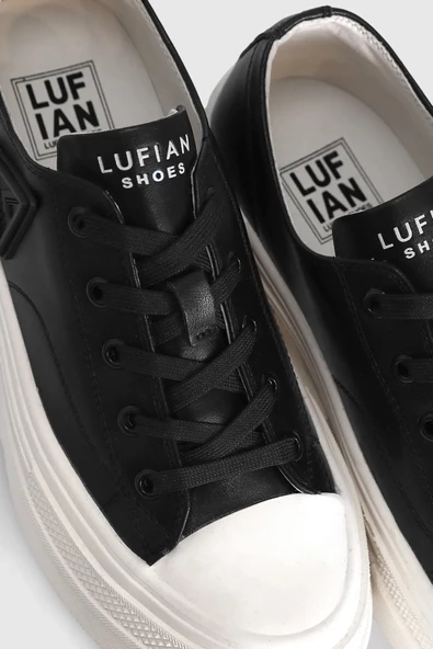 Lufian Perla Kadın Sneaker Ayakkabı Siyah - 3