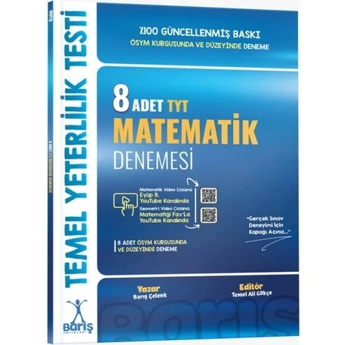 TYT MATEMATİK 8 DENEMESİ BARIŞ ÇELENK