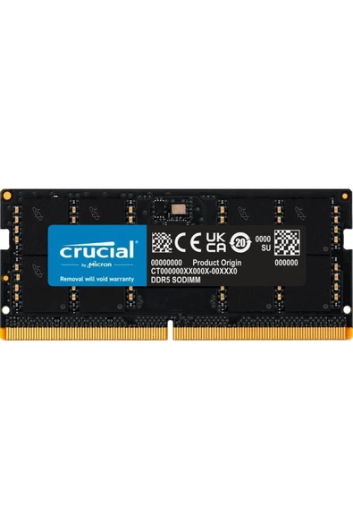 Crucial Basics NTB 32GB 4800MHz DDR5 Ram CT32G48C40S5