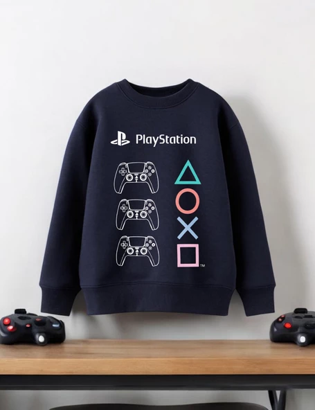 Playstation Çocuk Sweatshirt