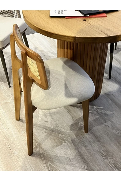 BiSandalye Hazeran Ahşap Sandalye Mutfak Cafe Salon - Resim 4