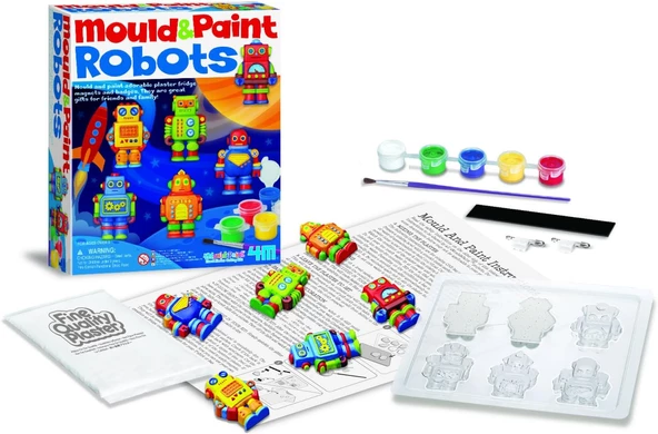 Kalıp Boyama Tasarla ve Boya Robot Magnet El Becerisi - 3